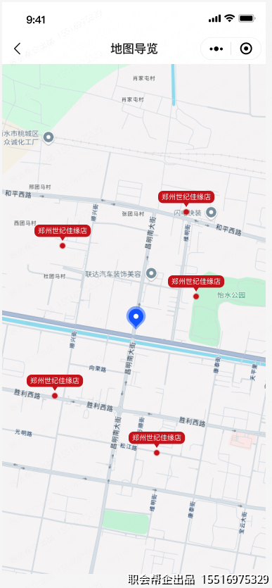 地图导览页面